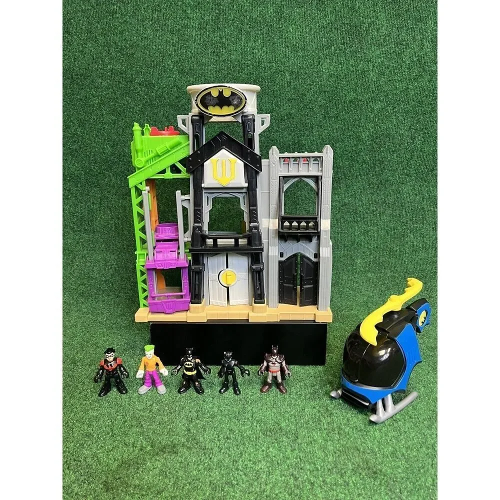 Fisher Price Imaginext DC Super Friends Wayne Manor Tower Batman Playset - Picture 1 of 10